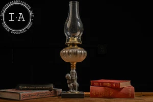 Vintage Figural Oil Lamp - Picture 1 of 7