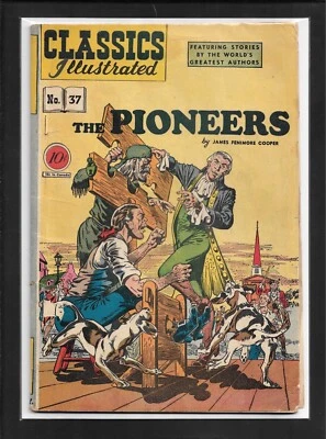 Classics Illustrated #37 (1947): HRN 37! Gilberton Publications! Golden Age! GD! - Image 1 of 3
