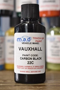Vauxhall Carbon Flash 22C Paint 30ML Touch Up Kit Scratch Chip Brush Corsa Astra - Picture 1 of 8