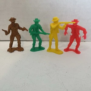 Vintage Cowboys Konvolut 4 verschiedene Farben Markenlos - Bild 1 von 4
