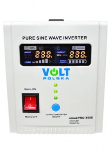 Spannungswandler Wechselrichter Notstromversorgung UPS 12V 300W (SIN-PRO-500E) - Photo 1/4