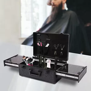 Estuche de viaje de peluquero profesional portátil para almacenamiento de recortadora cortadora - Imagen 1 de 11
