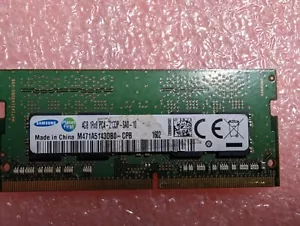 Laptop RAM 4GB x1 Samsung DDR4 2133mhz PC4-2133P M471A5143DB0-CPB SO-DIMM 260p - Picture 1 of 1