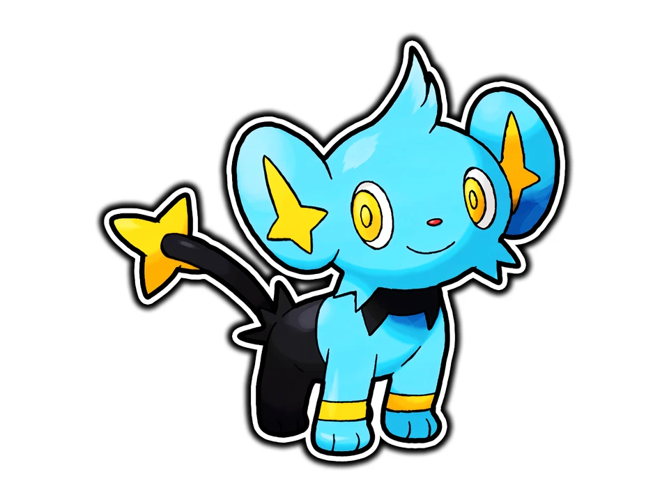 Calcomanía adhesiva de vinilo impermeable Shinx troquelada  Foto 1 de 1