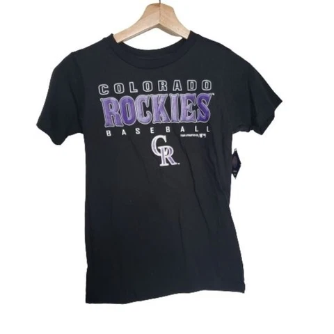 NWT Colorado Rockies Kid's Short Sleeve Tshirt Kids Size Medium 8 Cover
