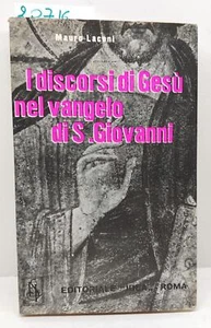 Mauro Laconi I discorsi di Gesù nel vangelo di San Giovanni Editoriali Idea 1964 - Imagen 1 de 5