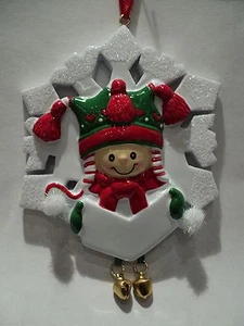 ORNAMENTO KSA ""CAROLING SNOWFLAKE GIRL"" ~ NUOVO ~ Può essere personalizzato - Foto 1 di 1