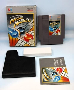 NINTENDO NES - MARBLE MADNESS - VERSIONE PAL A ITA COMPLETO - Foto 1 di 3
