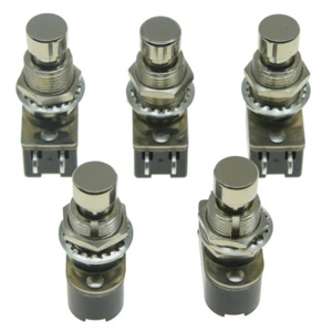 Paquete de 5 KAISH SPST pedal momentáneo para guitarra pedal interruptor de pie apagado (encendido) - Imagen 1 de 6