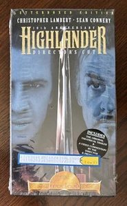 HIGHLANDER Director's Cut 10th Anniversary VHS 1996 Like New Viewed Once - Picture 1 of 8