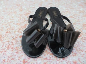 ANN MORE ATLANTA Jelly Damen-Sandale Gummischuhe Schleife Flip-Flop Riemen  - Bild 1 von 6
