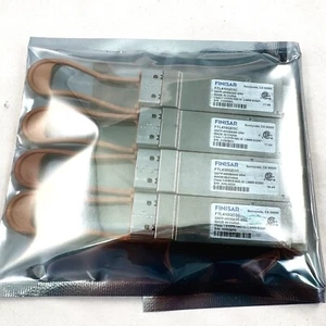 Finisar QSFP + Gen3 optischer Transceiver - 40BASE-SR4/10GBASE-SR 300 m - 4er SET - Bild 1 von 2