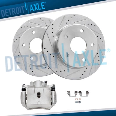 Pinza izquierda rotor perforado delantero 11,65" para Saturn Aura Pontia G6 Malibu 2004-12 Foto 1 de 4
