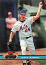 1991 Topps Stadium Club Mark Carreon New York Mets #196