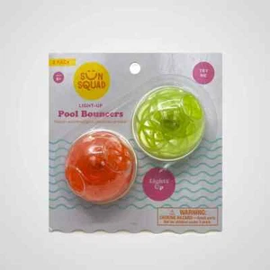 BOLAS GORILA LIGHTUP SQUAD. Pack 2 Juguetes Piscina Agua Natación Playa NUEVO - Imagen 1 de 2