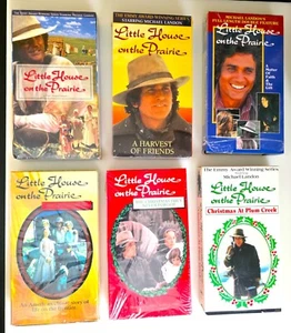 Little House on the Prairie VHS Lot of 6 Variety Michael Landon Melissa Gilbert - Picture 1 of 2