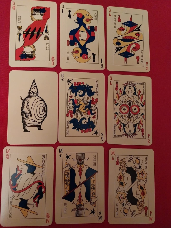 52 cartes à jouer ancien  Jeu art déco Jeu de Marseille 52 cartes 2 joker - Photo 1/1