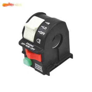 For 2002 2003 2004 Polaris Handlebar Light Kill Stop Switch Sportsman 400 4x4 - Picture 1 of 11