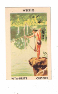 Weeties Trade Card -  Famous People and Places 1949 - No 39 - Amazon River