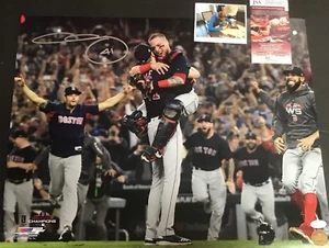 Chris Sale Red Sox 2018 World Series Signed 16x20 Photo JSA WITNESS COA D - Picture 1 of 1