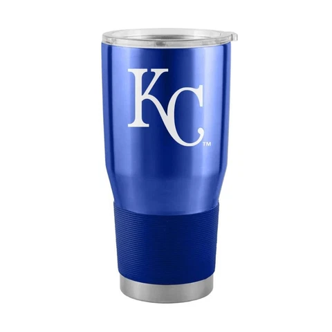 Kansas City Royals 30oz Stainless Steel Travel Tumbler [NEW] MLB Mug Glass Cup Cover