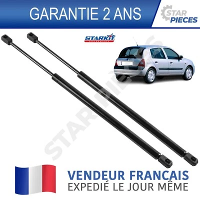 2 Vérin de coffre hayon arrière gauche + droit RENAULT CLIO 2 ≥98 8200048867 - Photo 1/4