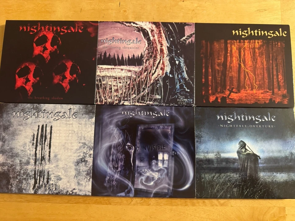 Nightingale - Remastered Cd Lot Dan Swano Edge Of Sanity Opeth - Imagem 1 de 2