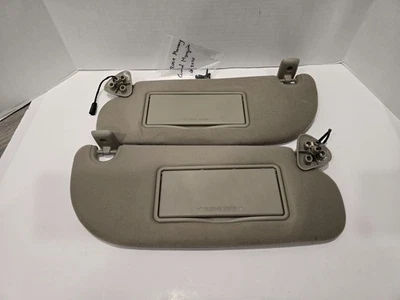 2006-2009 Crown Victoria Grand Marquis GRAY STONE Sun Visor Shade Pair Set A004 - Image 1 of 4