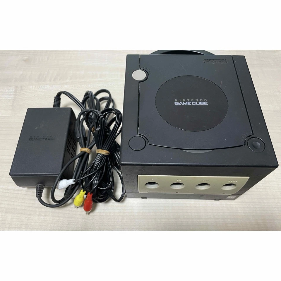 Nintendo GameCube DOL-001 Console Tested with AC Adapter & AV Cable - Image 1 of 1
