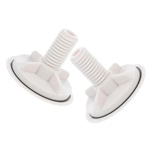 Tapones de fregadero de baño con filtro de lavabo de baño con tapa de orificio de 2 piezas - Imagen 1 de 12