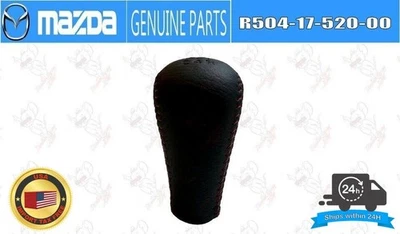 MAZDA RX-7 FD3S SPIRIT-R GENUINO PERILLA DE CAMBIO PUNTADA ROJA FABRICANTE DE EQUIPOS ORIGINALES JDM Foto 1 de 4