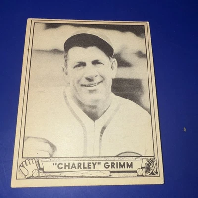 1940 PLAY Ball Charley Charlie GRIMM #228 EX CHARLEY  PITTSBURGH Pirates Cubs - Image 1 of 4