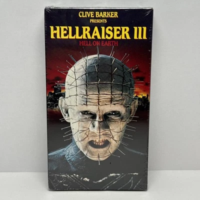 Hellraiser III: Hell on Earth VHS Watermarks New Factory Sealed 1993 - Image 1 of 4
