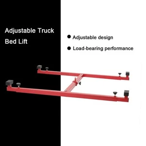 Adjustable Truck Bed Lift Universal Red Powder Coated Steel 800LB Capacity UK - Picture 1 of 11