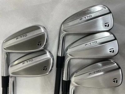 TaylorMade P-770 2024 lefty Iron Set 6-9,Pw 5pc Flex Stiff Travil 85 Graphite - Image 1 of 4