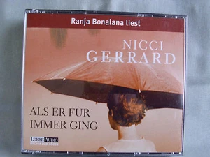 Nicci Gerrard- Als er für immer ging- 4 CDs- Bastei Lübbe WIE NEU - Foto 1 di 1