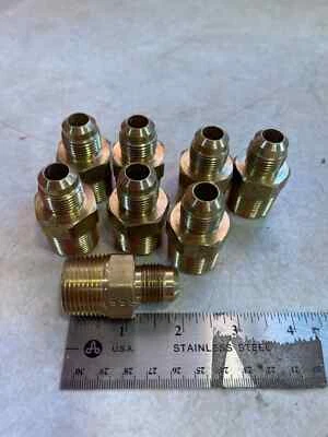 8 NUEVO Braxton Harris 48-812 1/2" OD FLARE X 3/4" MIP CONECTOR LATÓN (K2) Foto 1 de 3