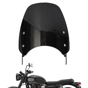 Kunststoff Windschild Windschutzscheibe für Triumph Bonneville T100 T120 - Picture 1 of 13