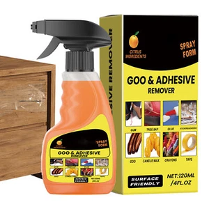 Adhesive Remover Spray Liquid Tape Remover 120ml Multi-functional Decal Benefit - Picture 1 of 12