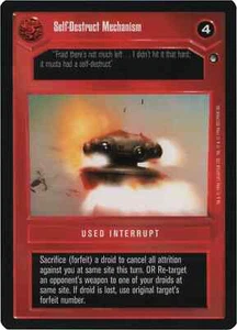 Self-Destruct Mechanism (Hoth-Limited) | Decipher Star Wars CCG | NM/LP - Bild 1 von 1