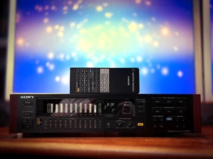 Sony SEQ-333ES 🌈RaRe🌈 Ecualizador gráfico estéreo premium ES paneles laterales de madera - Imagen 1 de 7