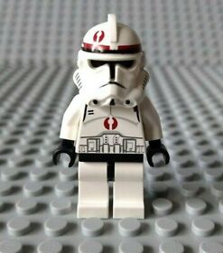 LEGO Star Wars Ep 3 sw0130 Clone Trooper Dark Red Markings Minifig 7250 NEW 
