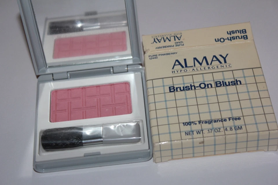Almay Hypo-Allergenic Lasting Glow Brush-on Blush - #12440 PURE PINKBERRY - Image 1 of 3