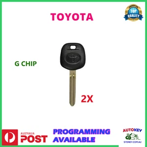 FOR TOYOTA TRANSPONDER CHIP KEYS - CHIP G KEYWAY TOY43 - Picture 1 of 1