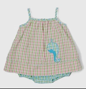 Petit Ami Embroidered Whale Outfit New Size 9 Month - Picture 1 of 1