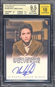 2009 X-Men Origins Wolverine Autographs Michael-James Olsen BGS 9.5 Auto 10 Pop7 - Picture 1 of 4