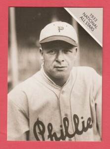 1933 National All Stars -- Chick Fullis -- Phillies -- Box 123
