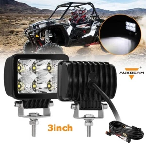 AUXBEAM 2pcs 3"inch LED Pods Ditch Light Combo Beam for 2024 Kawasaki Teryx 800 - Bild 1 von 12