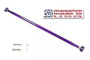 Massive Panhard Adjustable Bar Rod 82-02 F Body Camaro Firebird w Hardware Alum - Foto 1 di 4