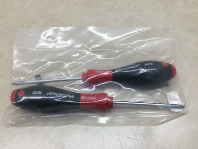 Wiha SoftFinish 362TR T15H T10H Torx Security Tool Bit Screwdrivers Pro Set LOT - Image 1 of 4